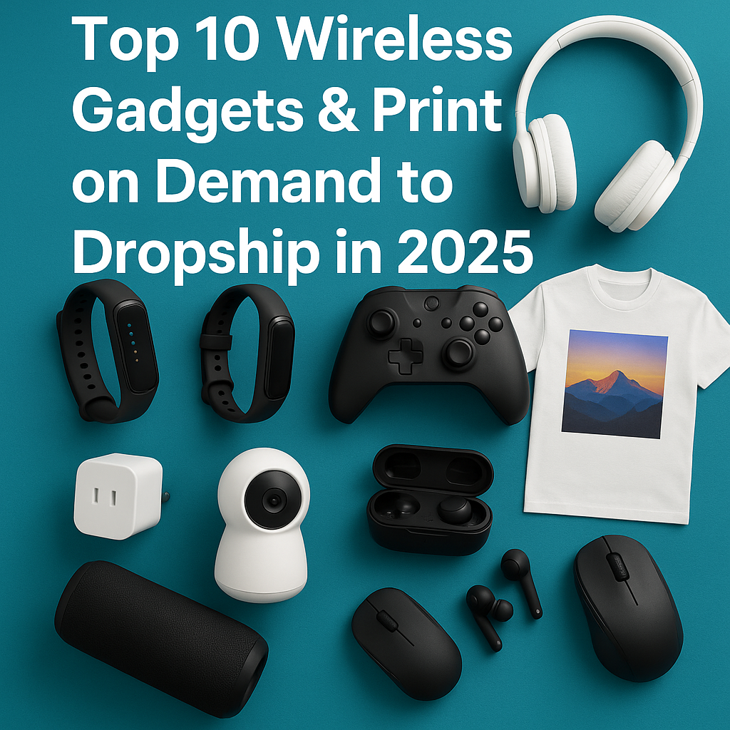 Top 10 Wireless Gadgets to Dropship in 2025