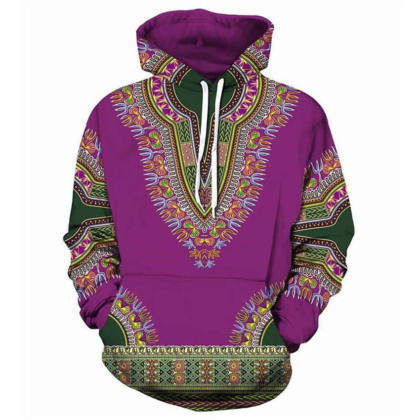 African. Tribal Print Hoodie – Stand Out in Comfort & Style