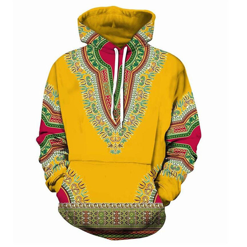 African. Tribal Print Hoodie – Stand Out in Comfort & Style