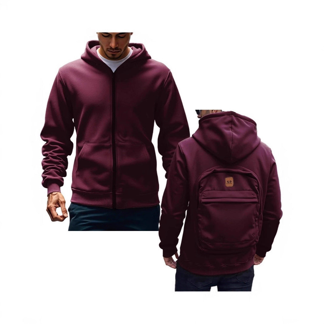 Casual Hoodie with Back Pocket – Smart, Stylish & Unique.