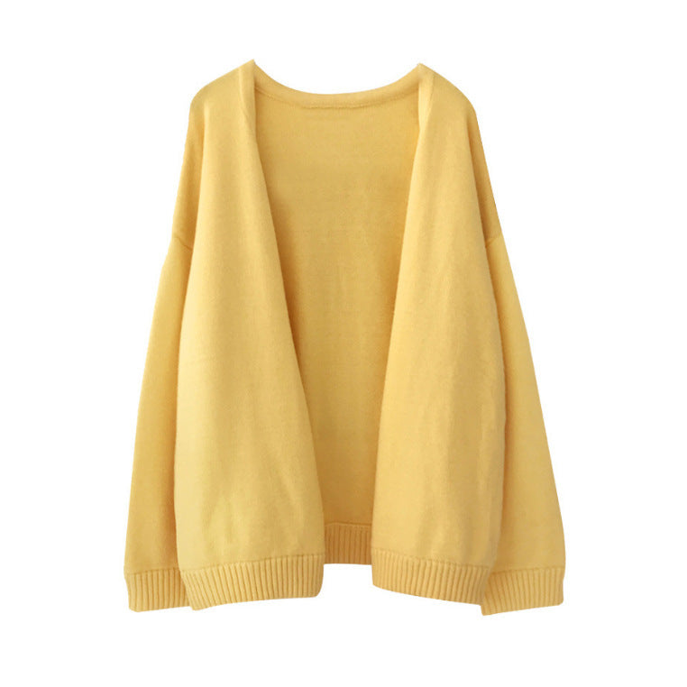 Vintage-Style Oversized Sweater – Soft Cozy Knit for Fall & Winter.