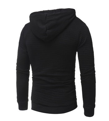 Men’s Square Pattern Hoodie – Elevated Comfort, Everyday Look.
