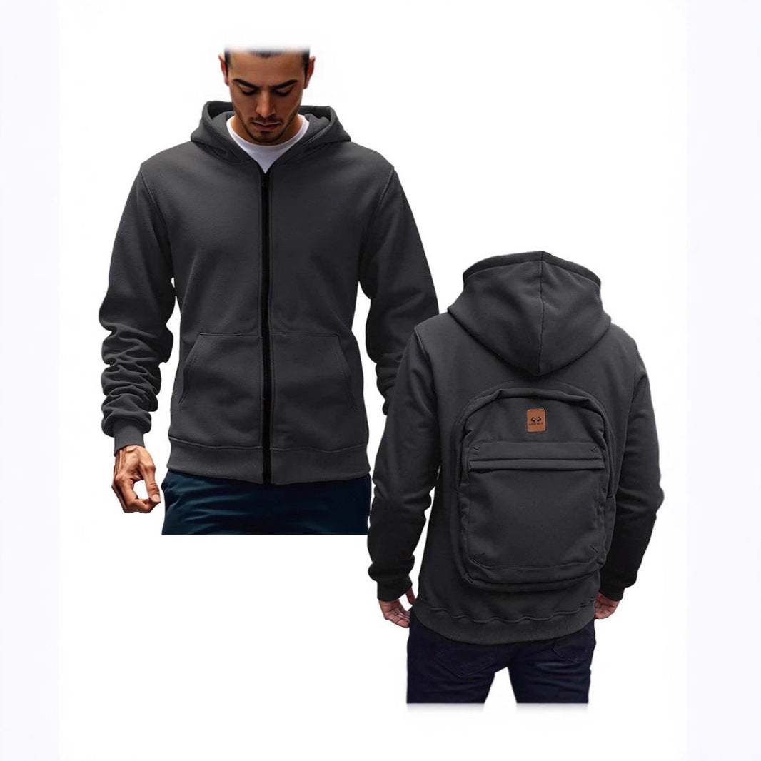Casual Hoodie with Back Pocket – Smart, Stylish & Unique.