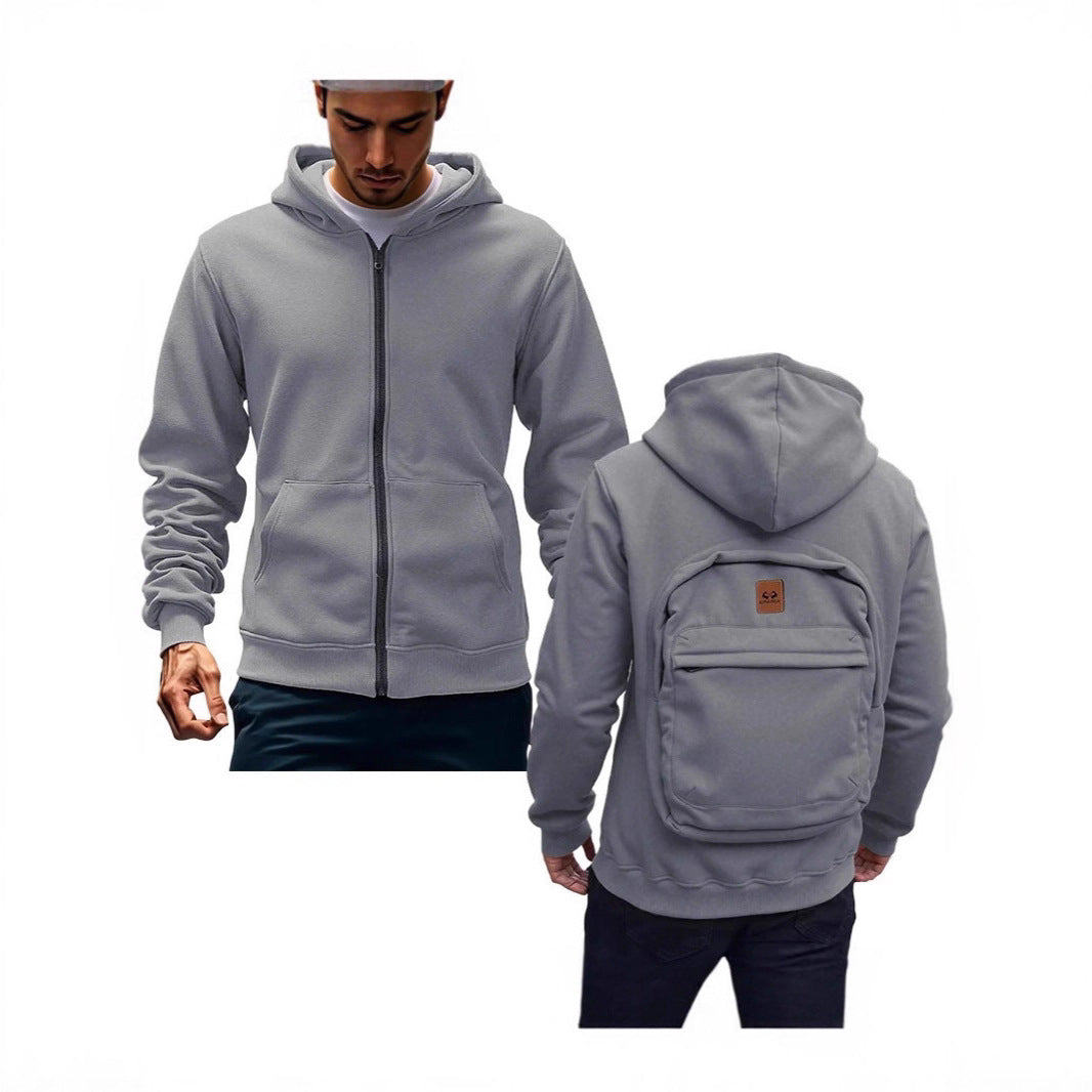 Casual Hoodie with Back Pocket – Smart, Stylish & Unique.