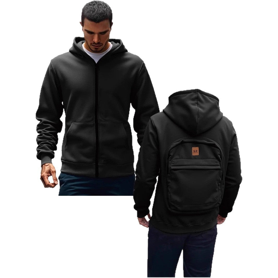 Casual Hoodie with Back Pocket – Smart, Stylish & Unique.