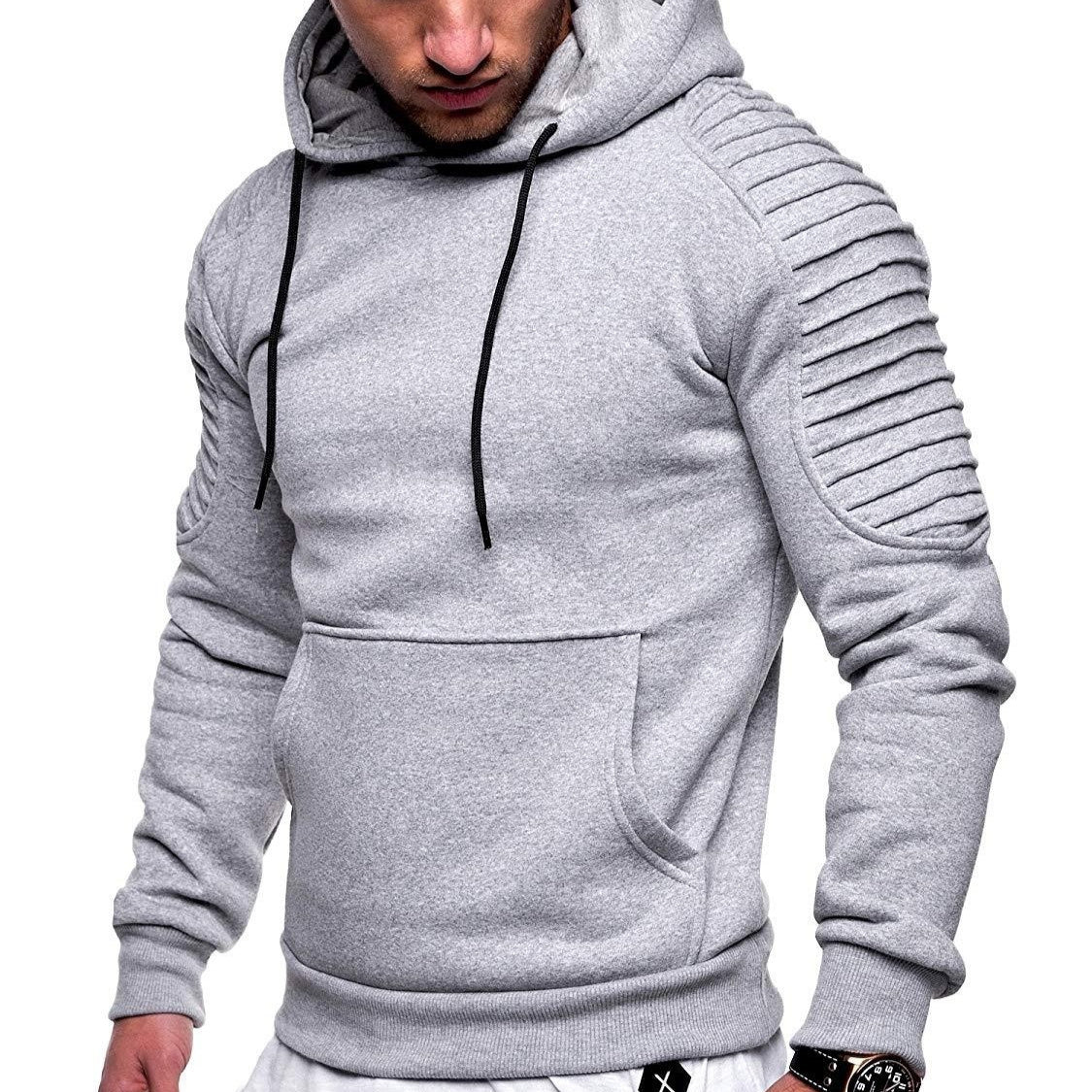 Men’s Striped Hoodie – Modern Style, Effortless Comfort.